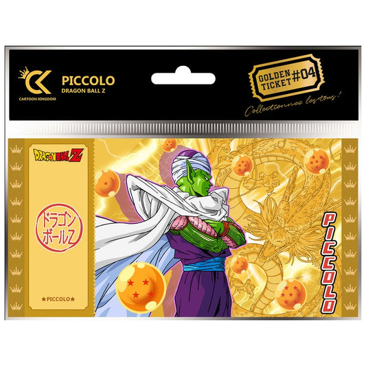 Sammlerticket - Golden Tickets Black Edition - Dragon Ball - Piccolo