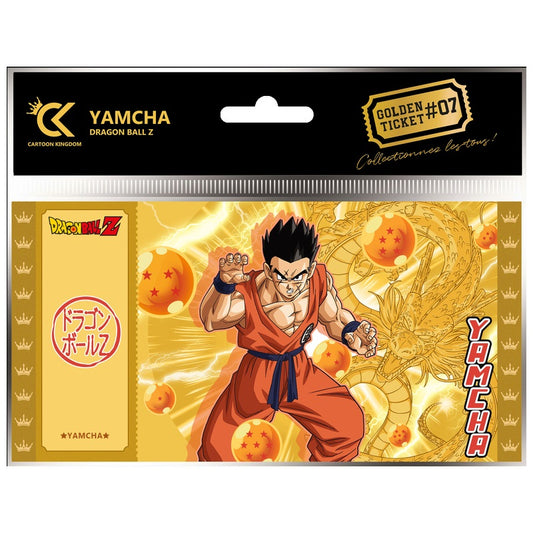 Sammlerticket - Golden Tickets Black Edition - Dragon Ball - Yamchu