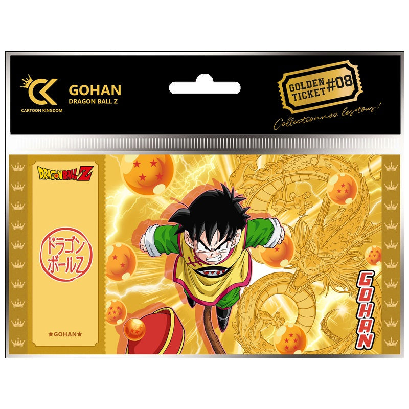 Sammlerticket - Golden Tickets Black Edition - Dragon Ball - Son Gohan