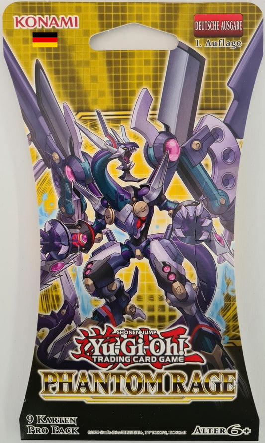 Sammelkarten - Booster - Yu-Gi-Oh! - Fantom Rage - Booster Pack