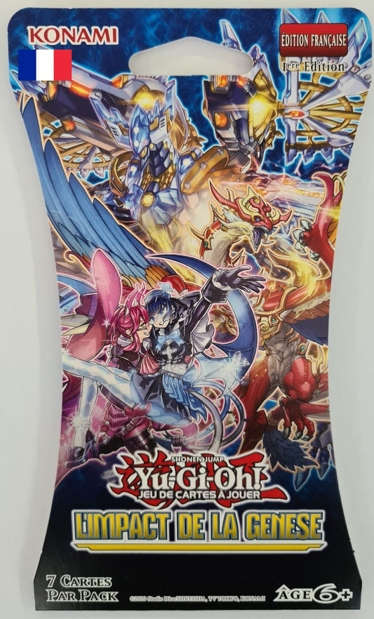 Sammelkarten - Booster in Blisterpackung - Yu-Gi-Oh! - Genesis Impact - Booster Pack