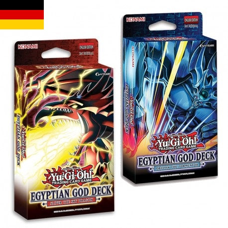 Sammelkarten - Yu-Gi-Oh! - Egyptian God Deck