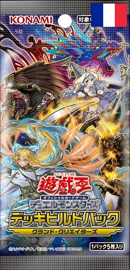 Sammelkarten - Booster - Yu-Gi-Oh! - Grand Creators - Booster Pack