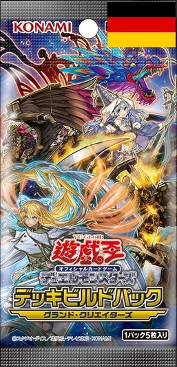 Sammelkarten - Booster - Yu-Gi-Oh! - The Grand Creators - Booster Pack