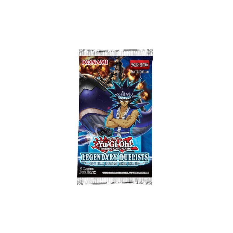 Sammelkarten - Booster in Blisterpackung - Yu-Gi-Oh! - Duels From the Deep - Booster Pack