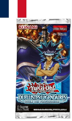 Sammelkarten - Booster in Blisterpackung - Yu-Gi-Oh! - Duels from the Deep - Booster Pack