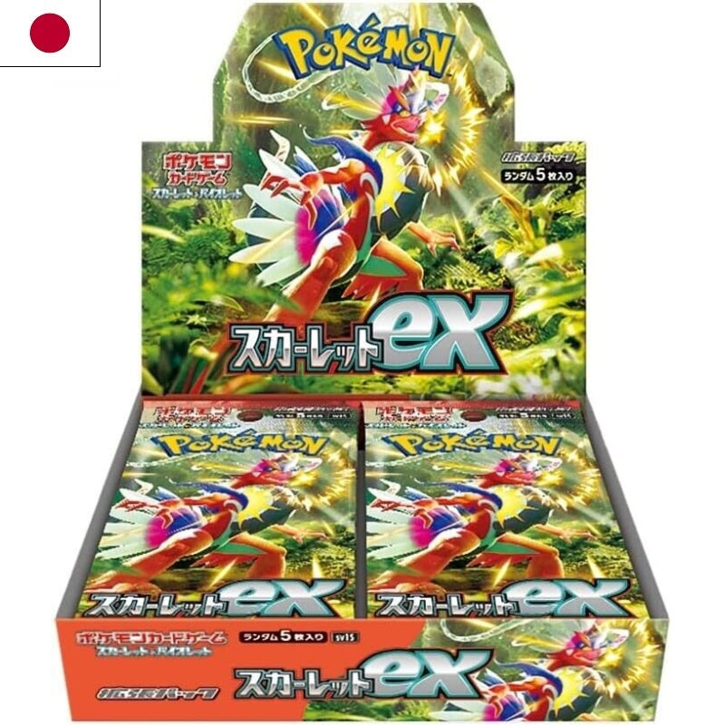 Sammelkarten - Pokemon - Scarlet EX - Scarlet & Violet - 30 boosters Display