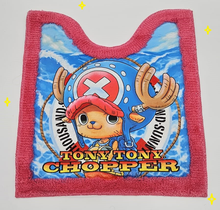 Fussmatte - One Piece - WC - toilets - Chopper Pink Set