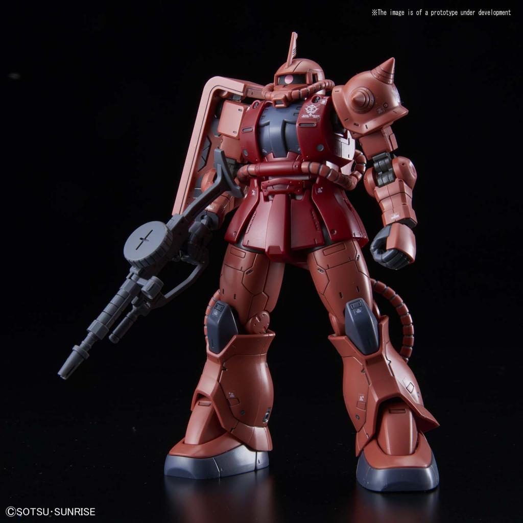 Modell - High Grade - Gundam - MS-06S Zaku   (Red Comet Ver) - Principality Of Zeon Char Aznable's Mobile Suit