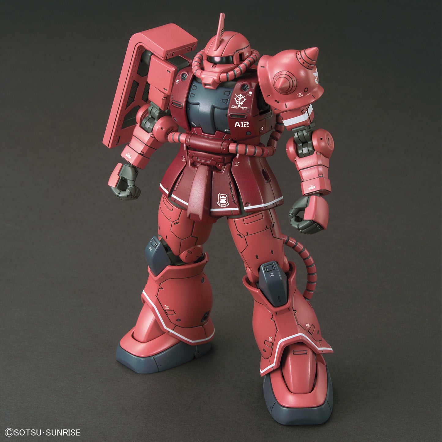 Modell - High Grade - Gundam - MS-06S Zaku   (Red Comet Ver) - Principality Of Zeon Char Aznable's Mobile Suit