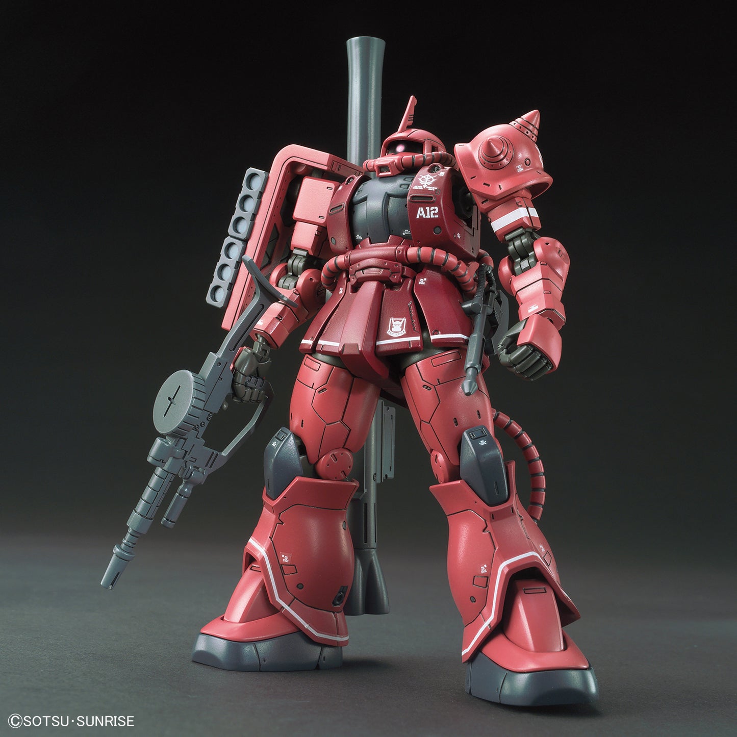 Modell - High Grade - Gundam - MS-06S Zaku   (Red Comet Ver) - Principality Of Zeon Char Aznable's Mobile Suit