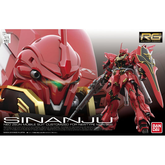 Modell - Real Grade - Gundam - MSN-06S Sinanju