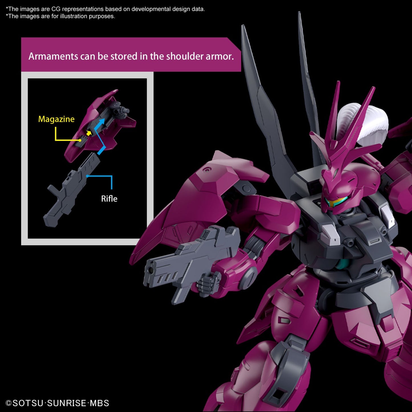 Modell - High Grade - Gundam - Guel's Dilanza