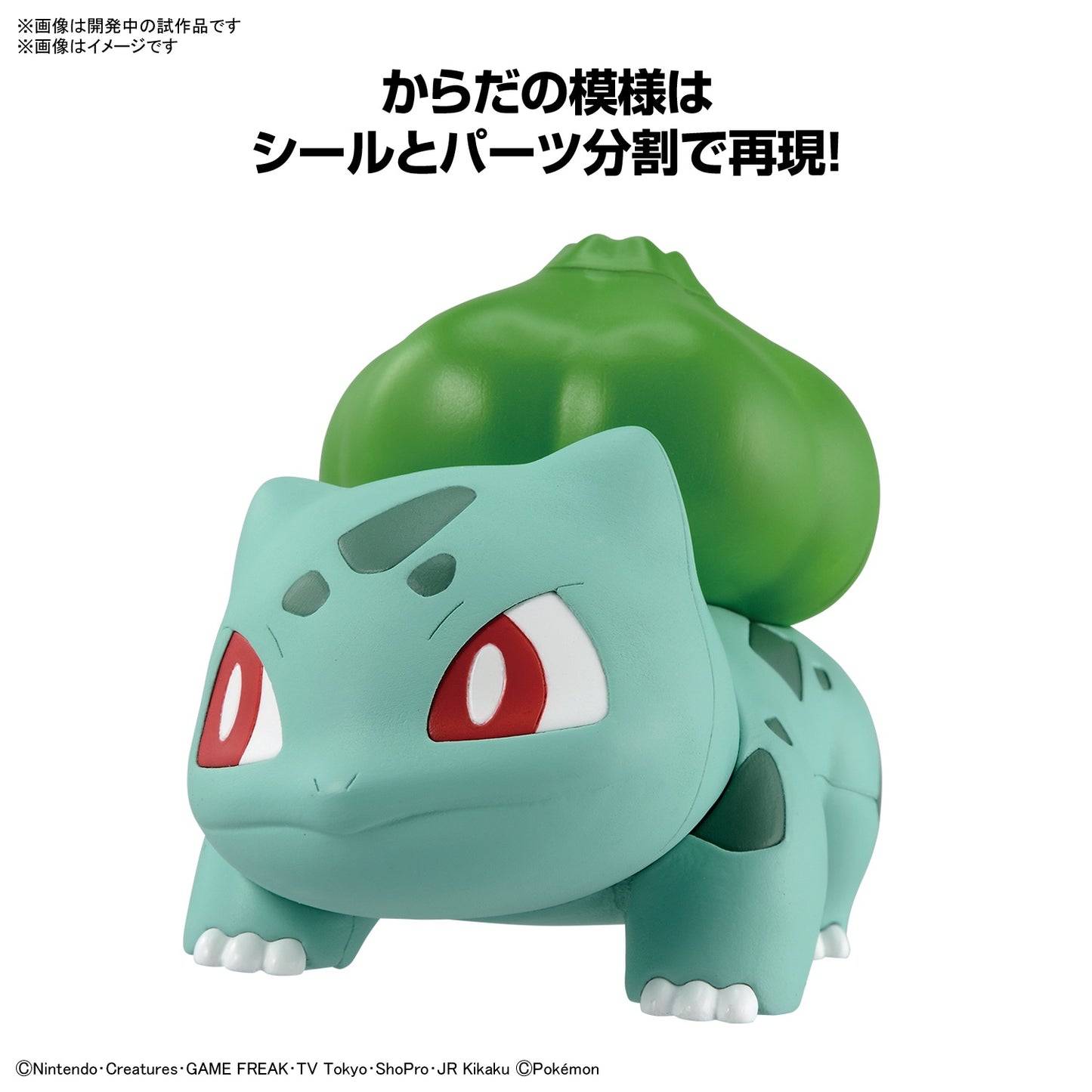 Modell - Pokepla - Pokemon - Quick N¡13 - Bisasam
