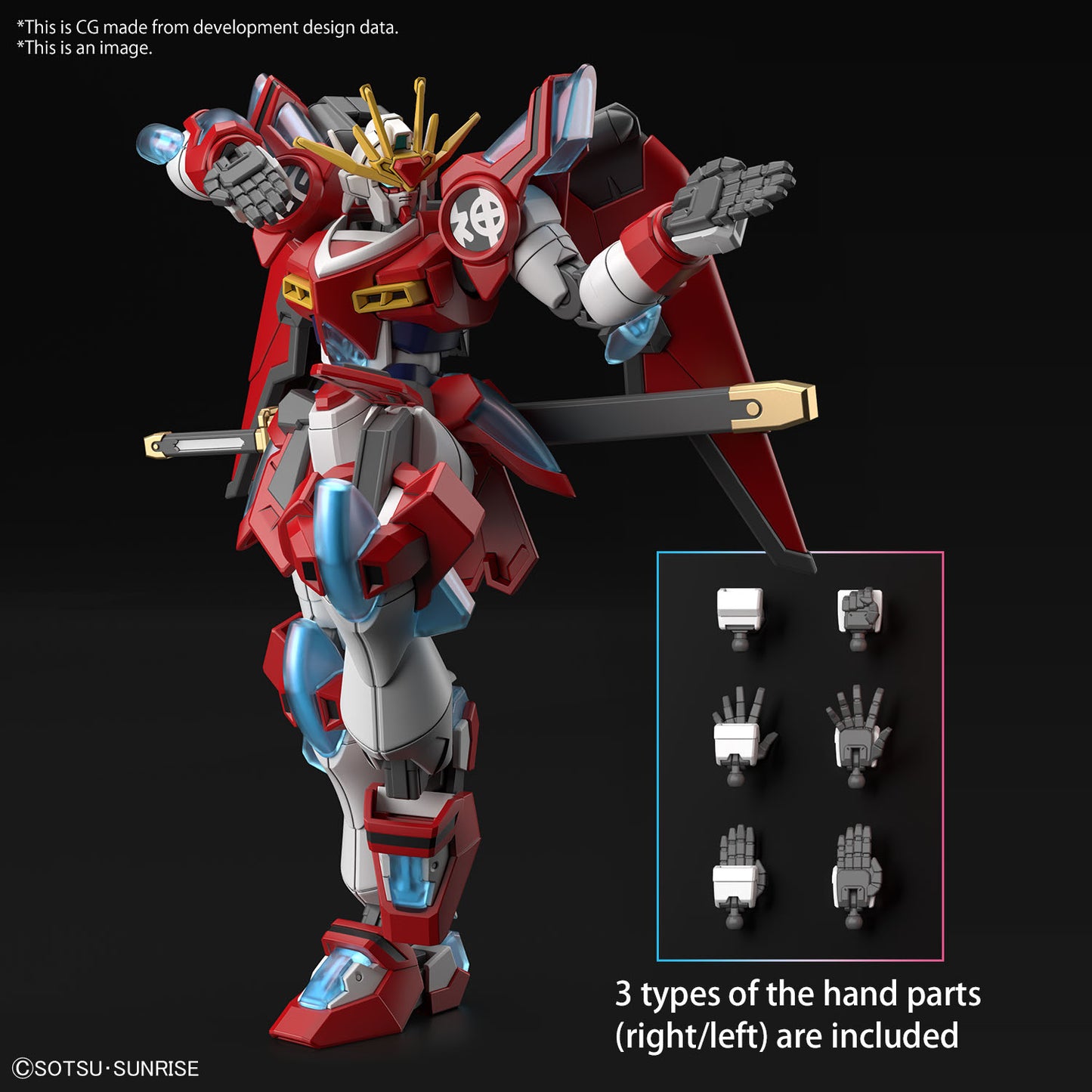 Modell - High Grade - Gundam - Shin Burning