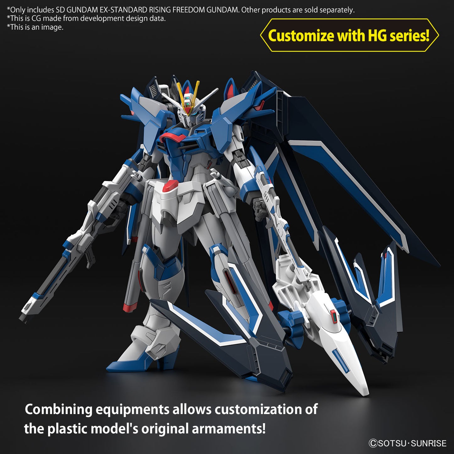Modell - SD - Gundam - EX-Standard - Rising
