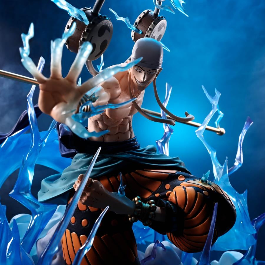 Statische Figur - Metallic-Taste - One Piece - Sixty million volt lightning dragon - Extra Battle - Premium Figure - Ener