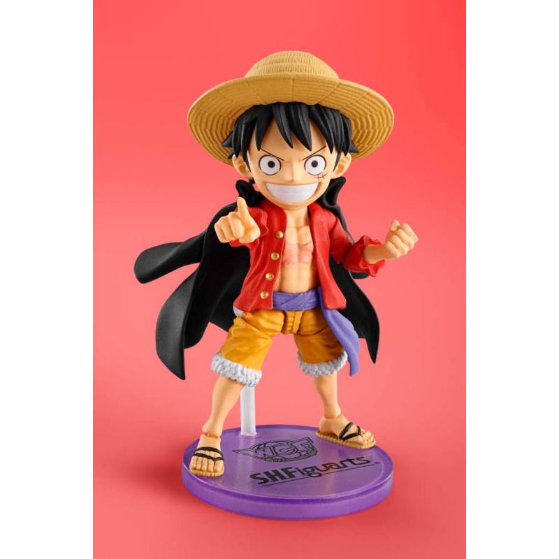 Gelenkfigur - S.H.Figuart - One Piece - World Collectable Figure X SH Figuarts - Monkey D. Ruffy