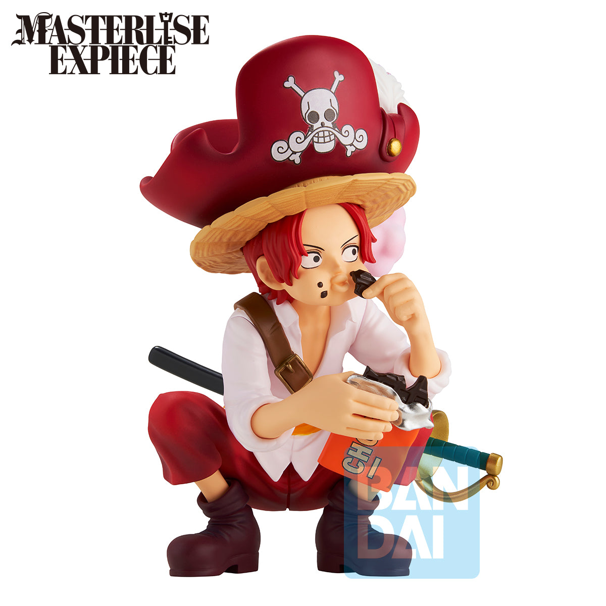 Statische Figur - Ichibansho - One Piece - Der Rote Shanks