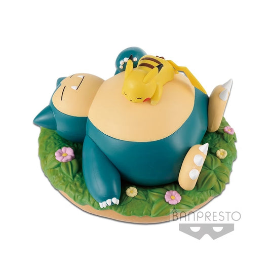 Statische Figur - Pokemon - Relaxo & Pikachu