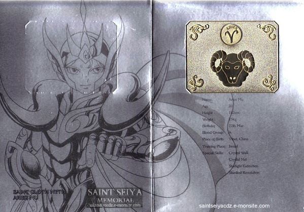 - Saint Seiya - Metal Mat - Aries Mž