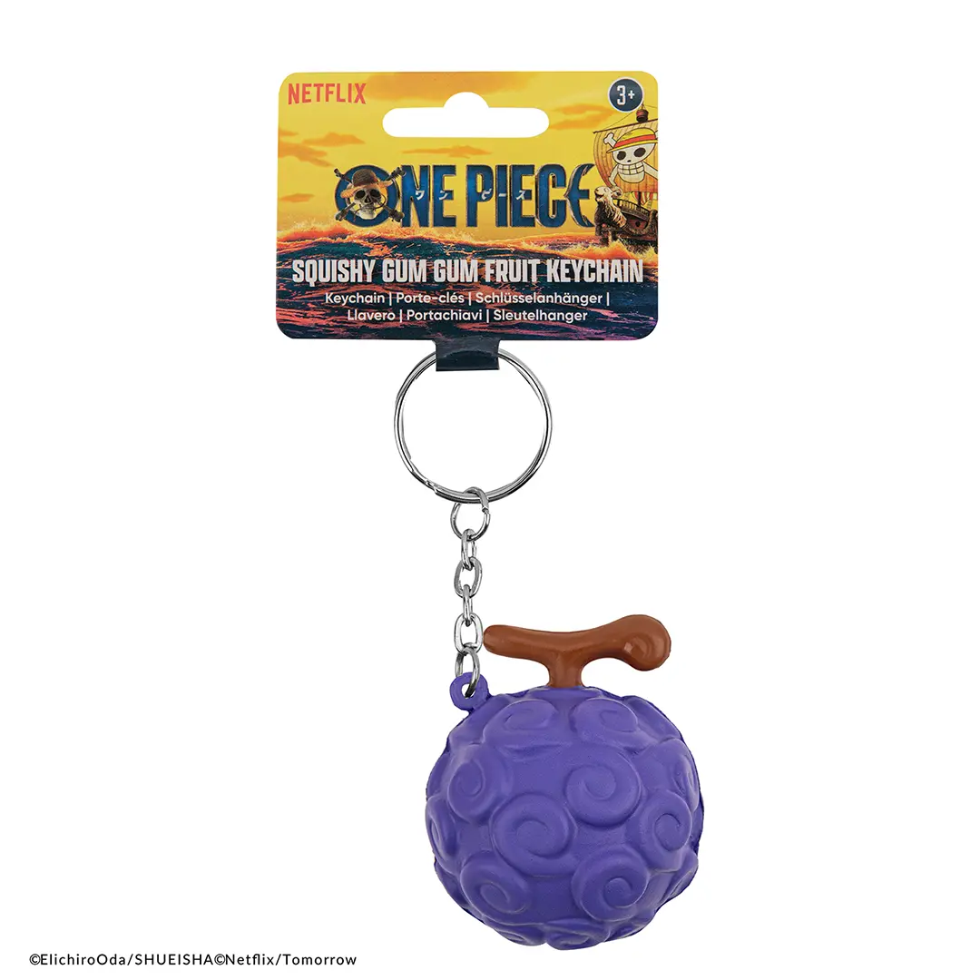 Schlüsselbund - One Piece - Gum-Gum-Frucht