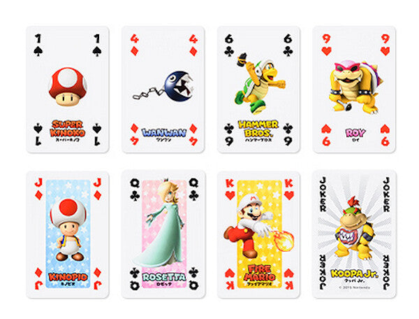 Kartenspiele - Klassisch - Nintendo - 52 - Characters