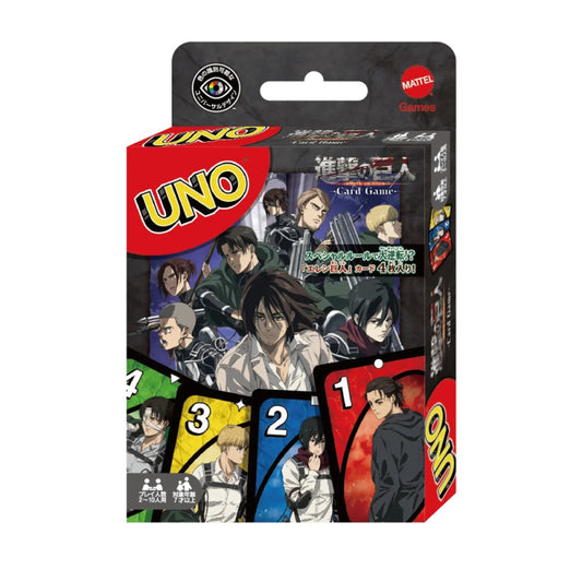 UNO - Klassisch - Familien - Karten - Attack on Titan - UNO