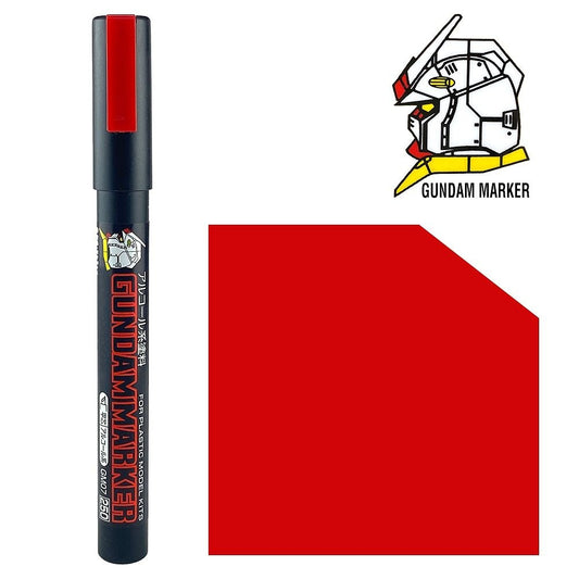 Marker für Modelle - Model Kit Accessories - Gundam - Rot