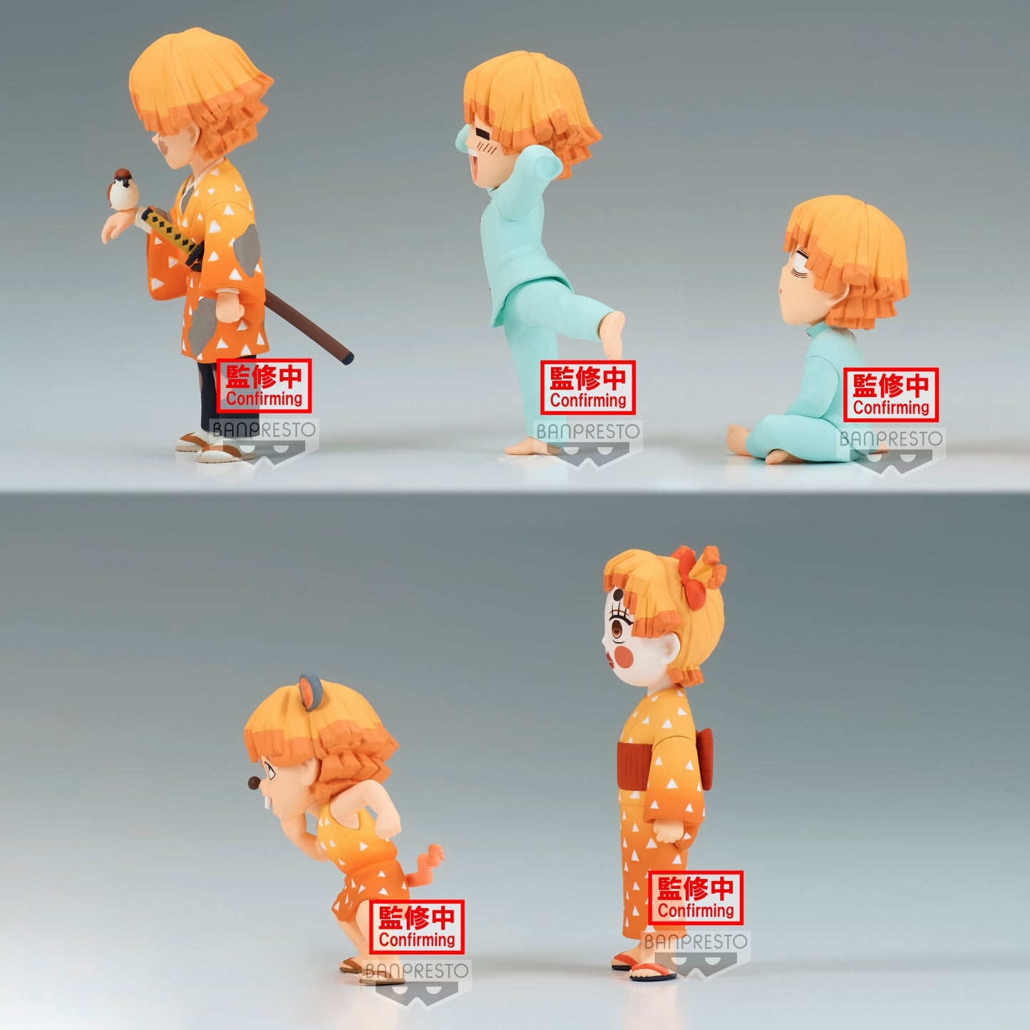 Statische Figur - WCF - Demon Slayer - Collection 1 - Zenitsu Agatsuma