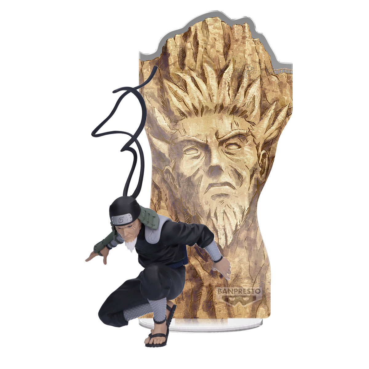 Statische Figur - Panel Spectacle - Naruto - Sarutobi Hiruzen