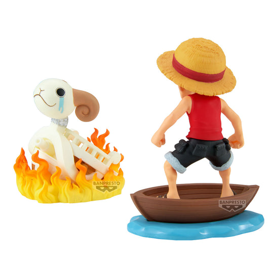 Statische Figur - WCF - One Piece - Going Merry & Luffy