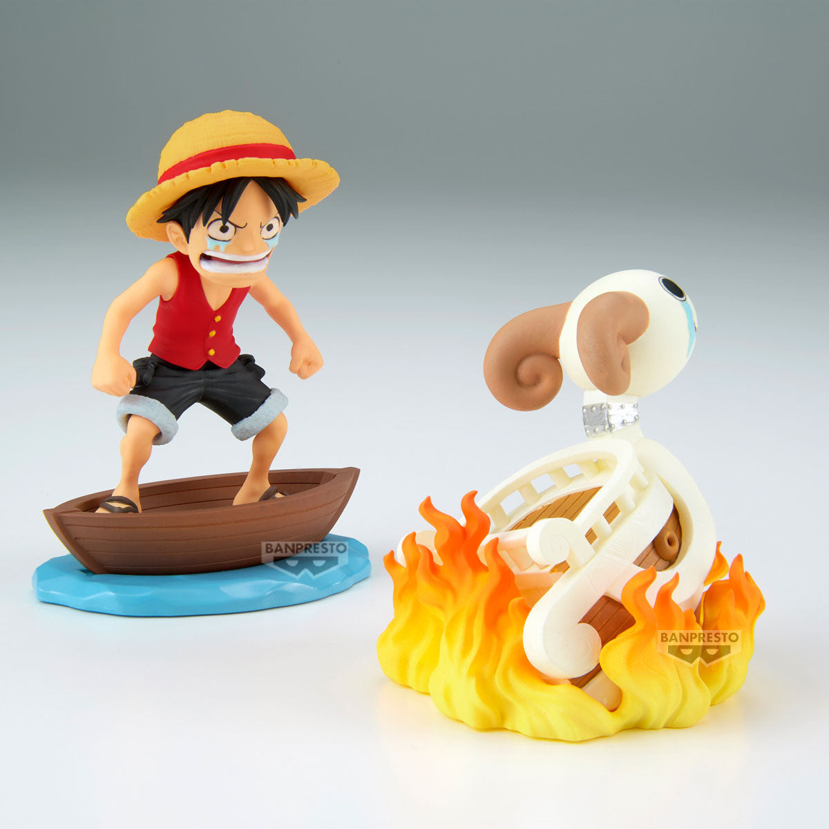 Statische Figur - WCF - One Piece - Going Merry & Luffy