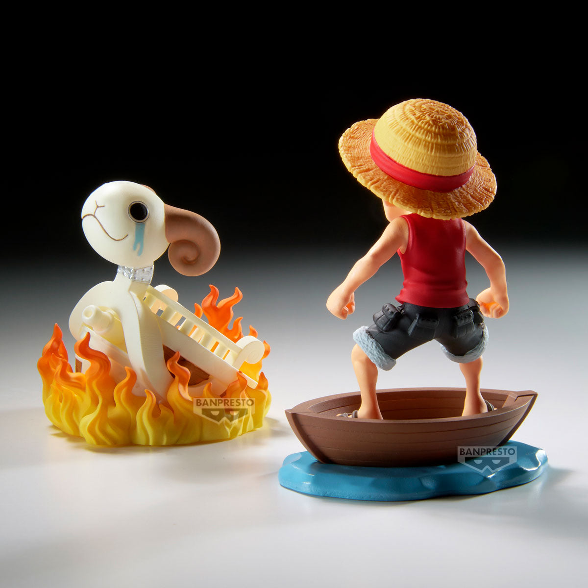 Statische Figur - WCF - One Piece - Going Merry & Luffy