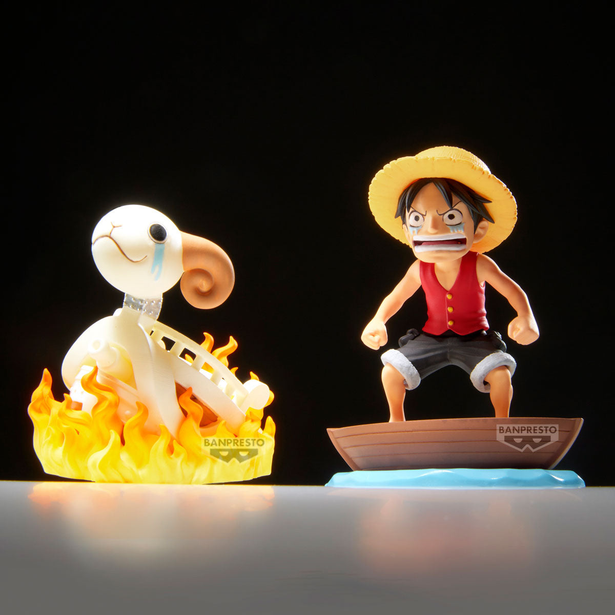 Statische Figur - WCF - One Piece - Going Merry & Luffy
