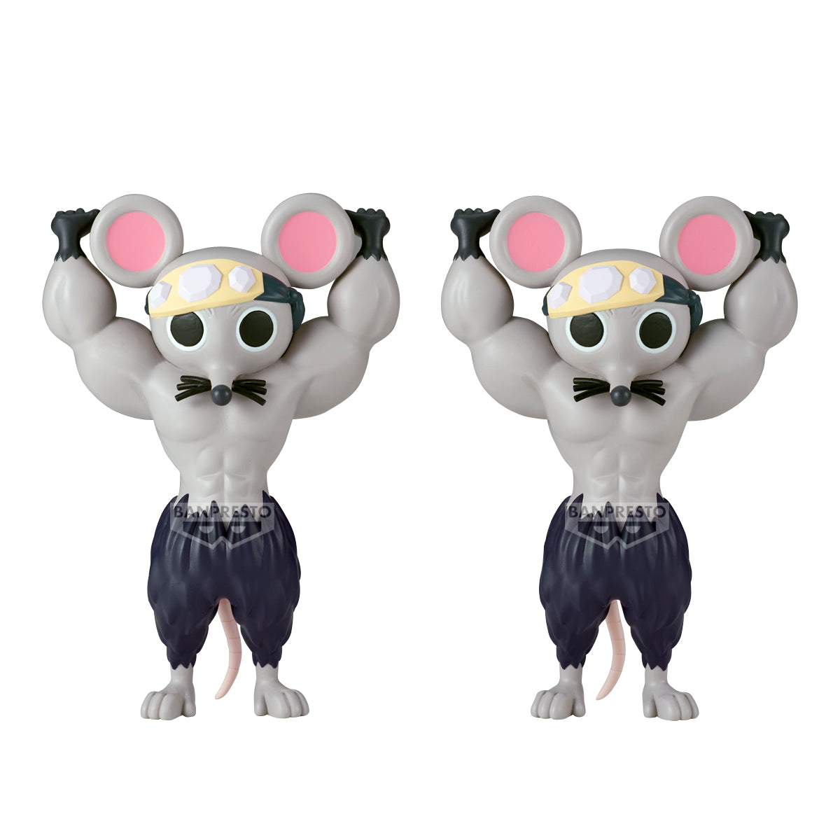 Statische Figur - Figure Life - Demon Slayer - Muscular Mice