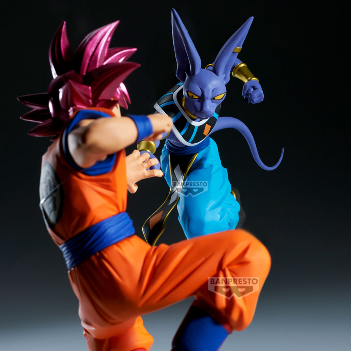 Statische Figur - Match Makers - Dragon Ball - Beerus, Dio della Distruzione