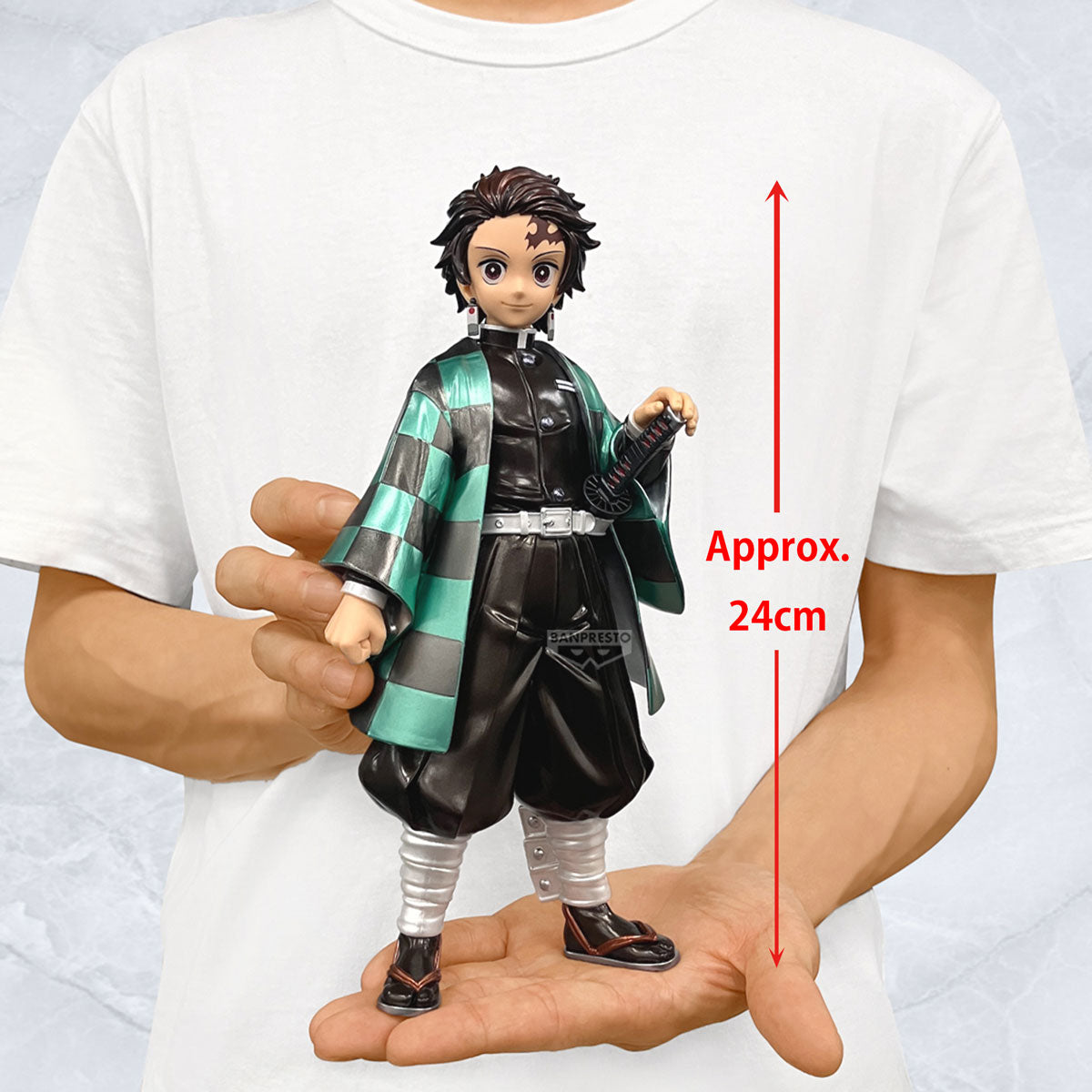 Statische Figur - Grandista - Demon Slayer - (Metallic Ver.) - Tanjiro Kamado
