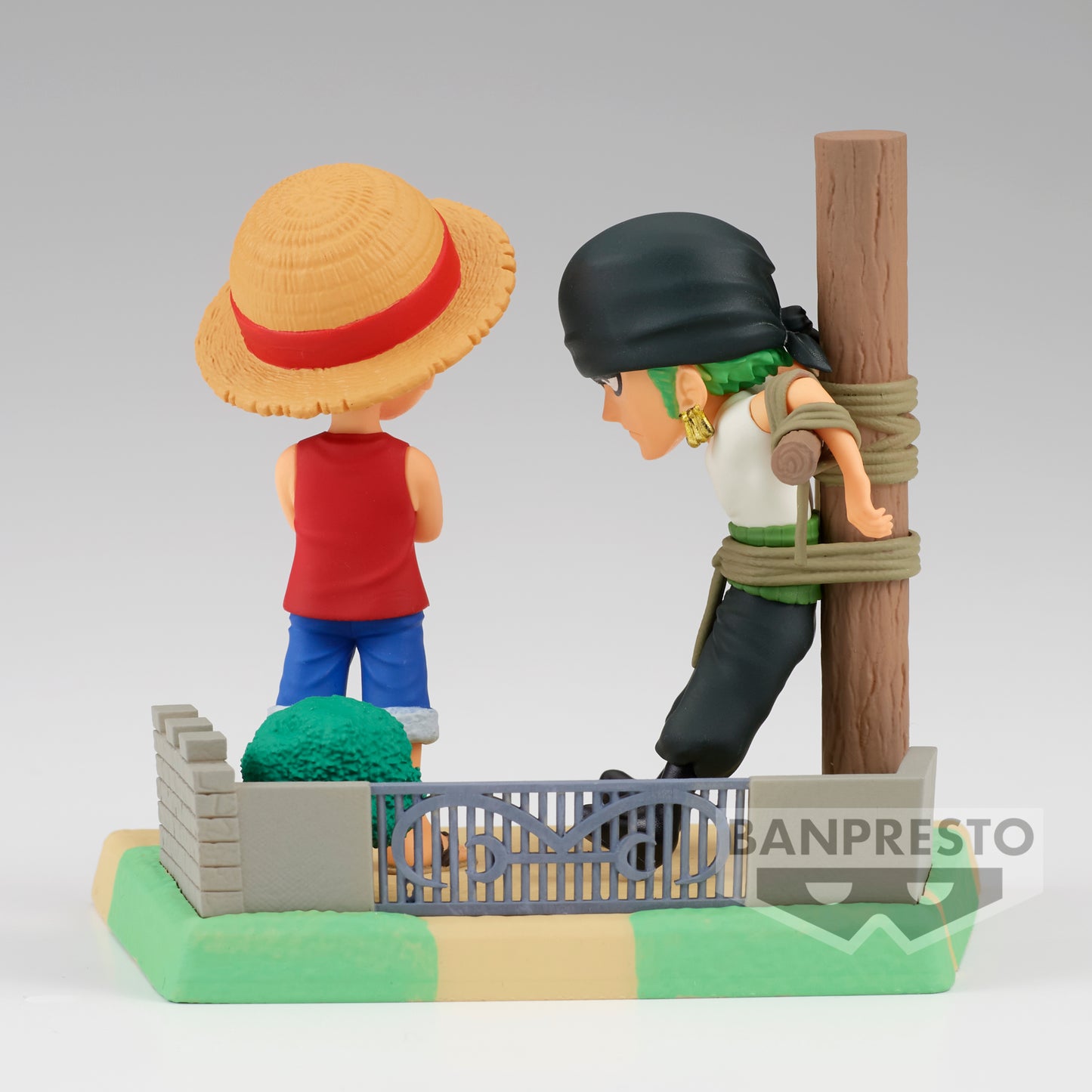 Statische Figur - WCF - One Piece - Luffy & Zoro - Log Stories