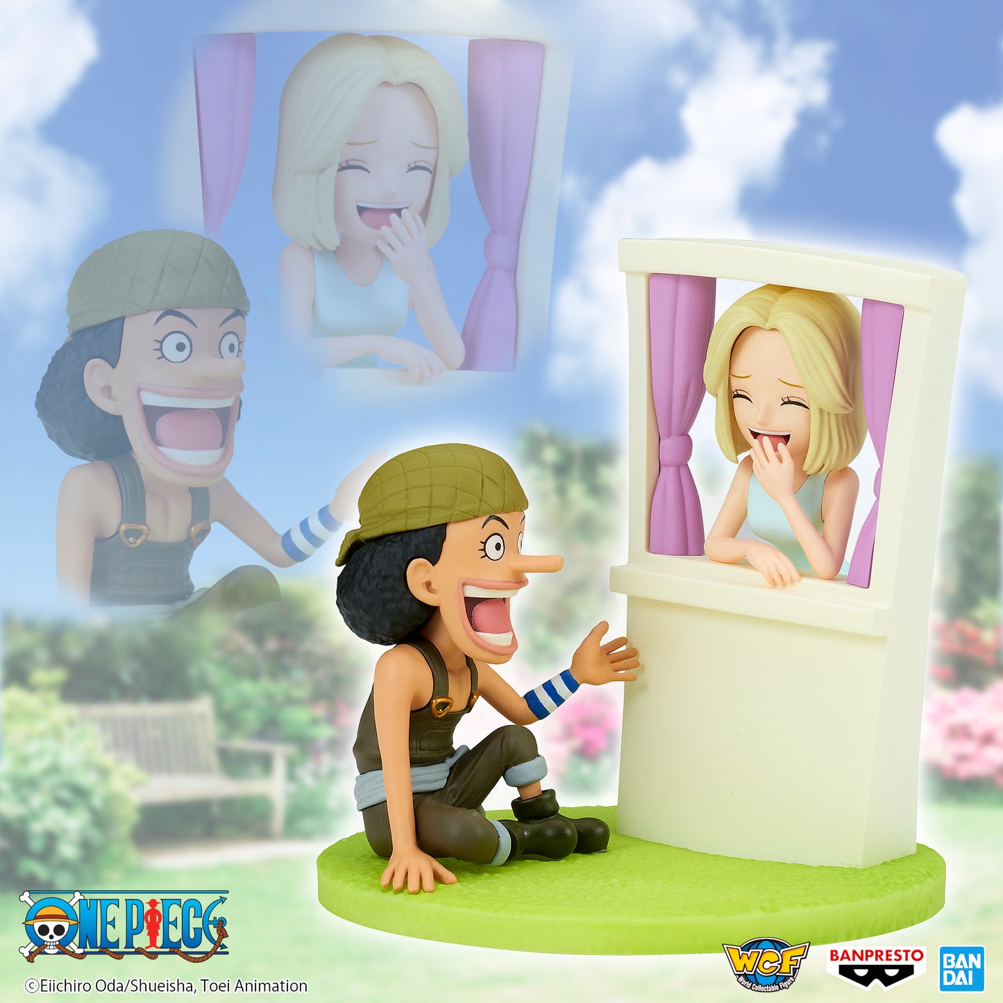 Statische Figur - WCF - One Piece - Usopp & Kaya