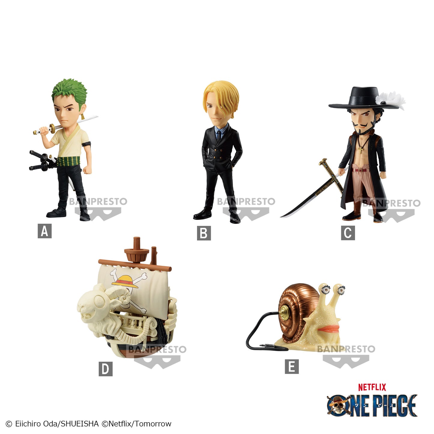 Statische Figur - WCF - One Piece - Netflix - Vol.2