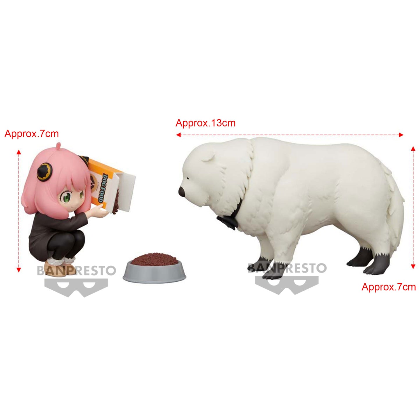 Statische Figur - Break Time Collection - Spy x Family - Anya & Bond