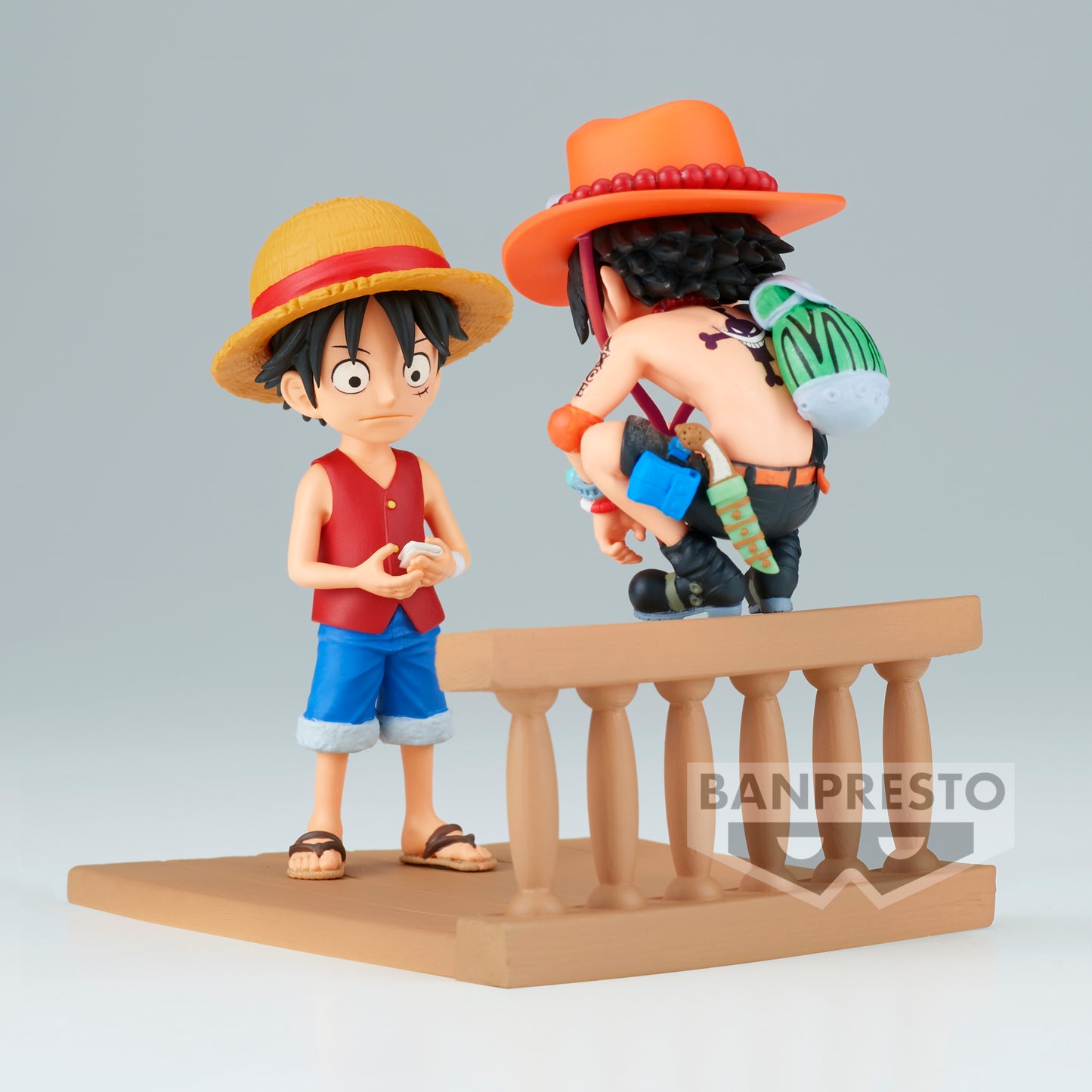 Statische Figur - WCF - One Piece - Luffy & Ace