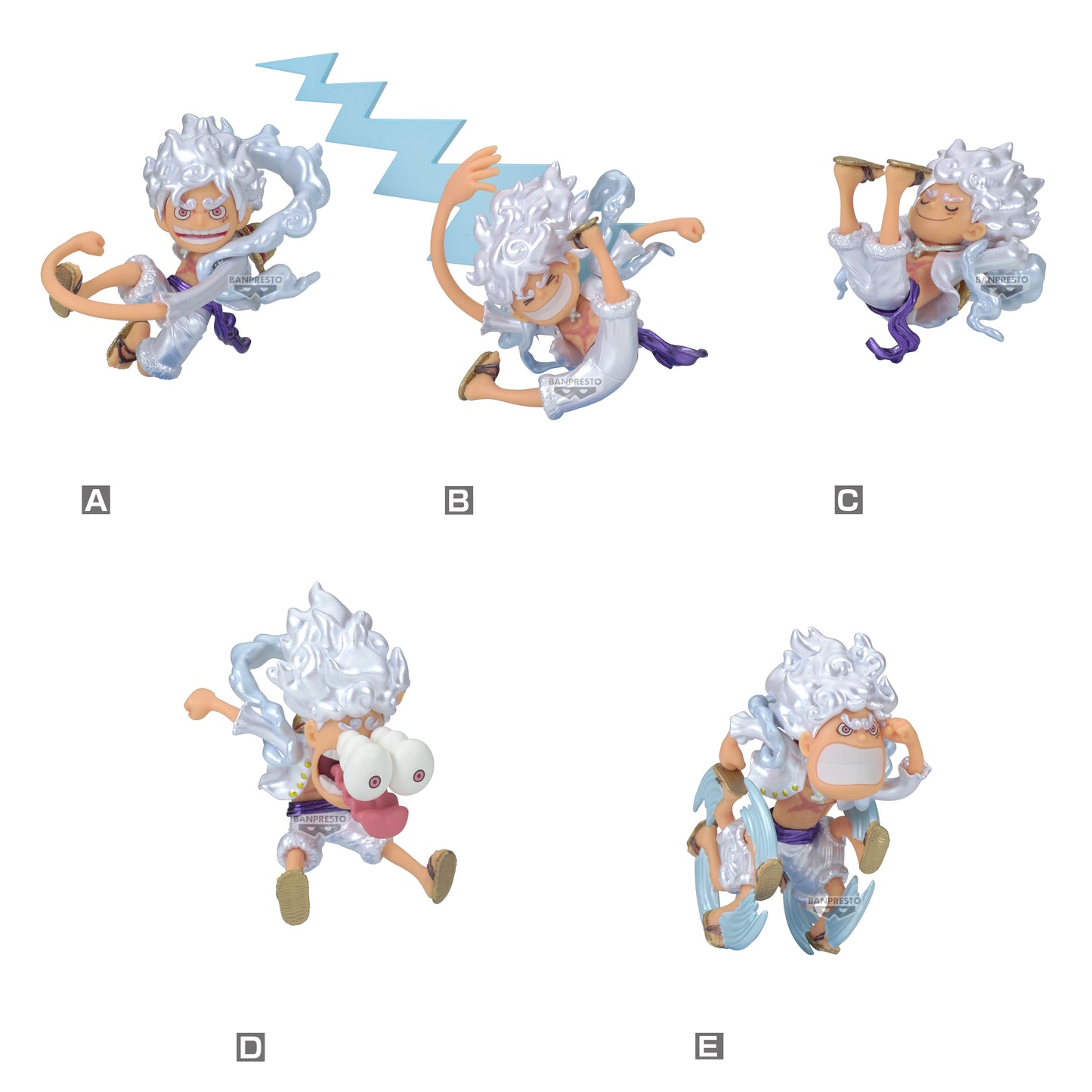 Statische Figur - WCF - One Piece - Luffy Gear5 Special