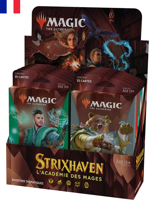 Sammelkarten - Booster in Blisterpackung - Magic The Gathering - MTG-Theme Booster (5) - Strixhaven: School of Mages