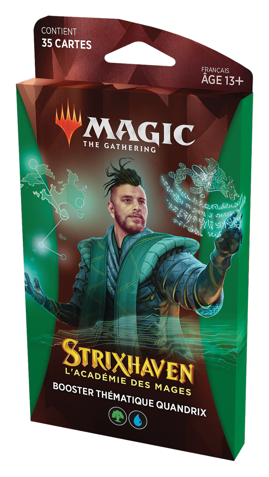 Sammelkarten - Booster in Blisterpackung - Magic The Gathering - MTG-Theme Booster (5) - Strixhaven: School of Mages