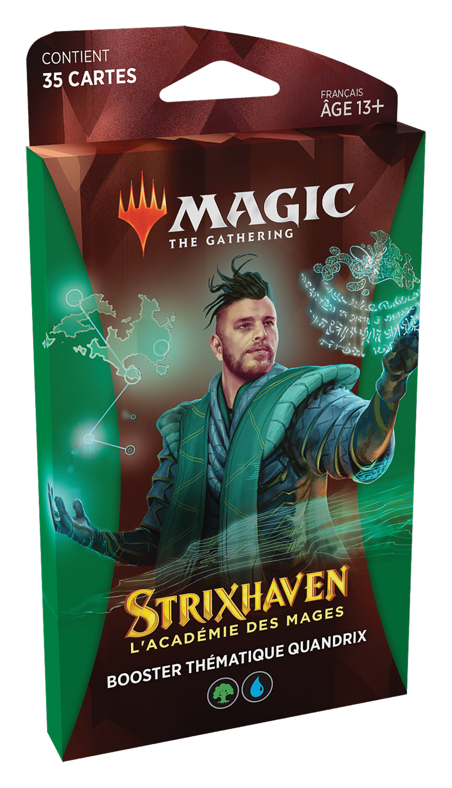 Sammelkarten - Booster in Blisterpackung - Magic The Gathering - MTG-Theme Booster (5) - Strixhaven: School of Mages