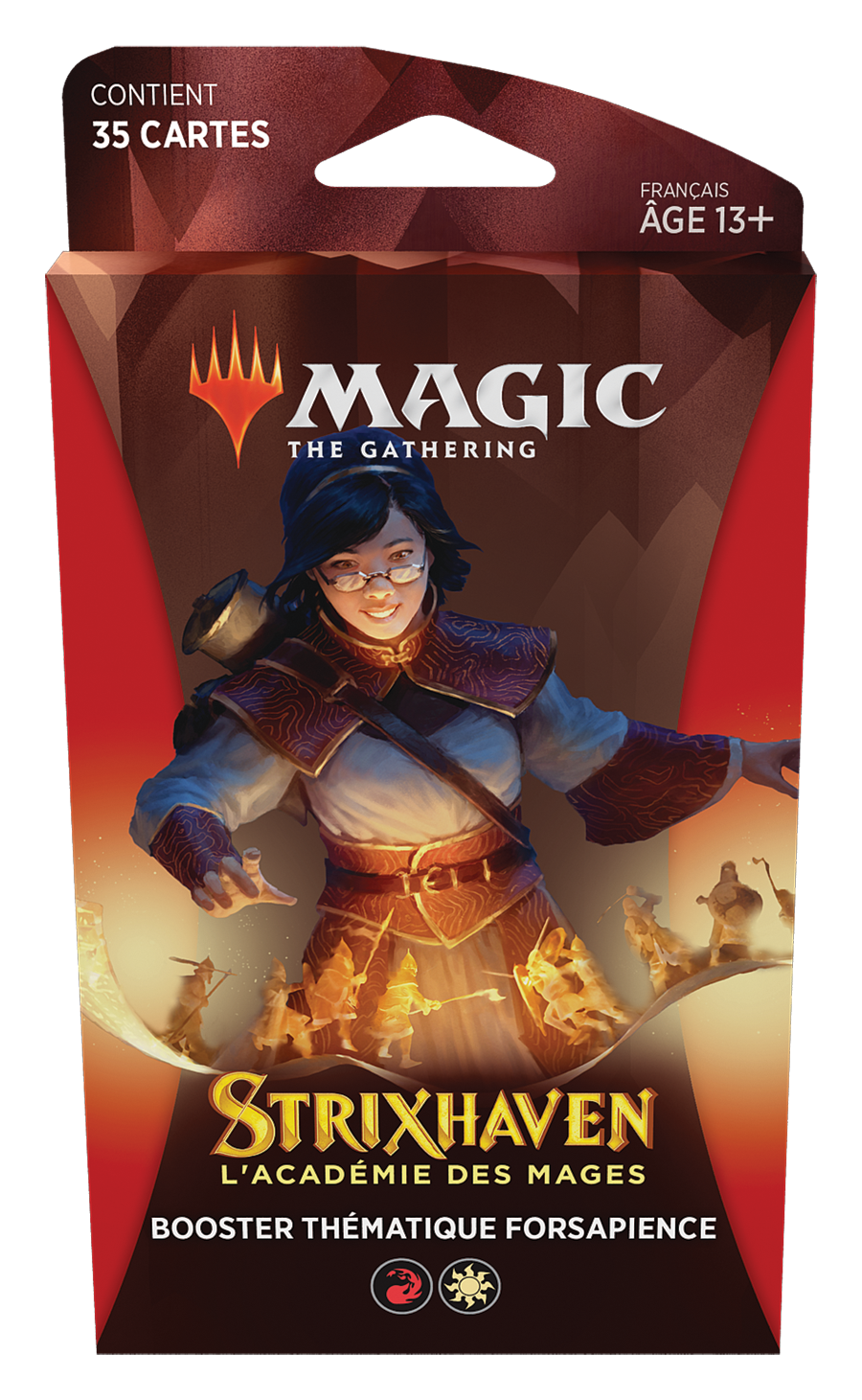 Sammelkarten - Booster in Blisterpackung - Magic The Gathering - MTG-Theme Booster (5) - Strixhaven: School of Mages