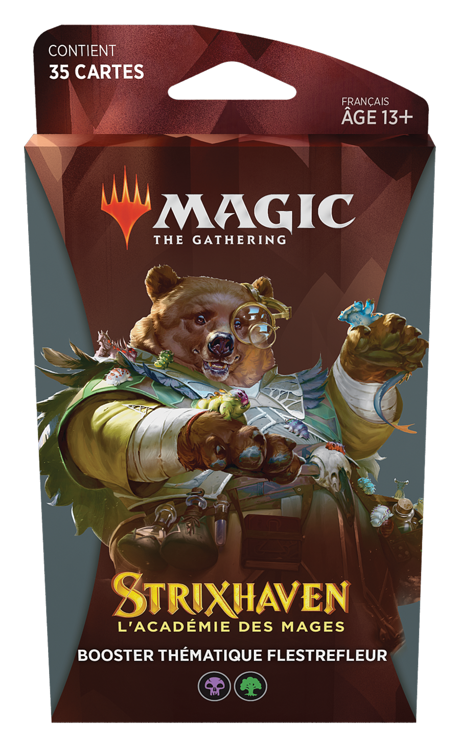 Sammelkarten - Booster in Blisterpackung - Magic The Gathering - MTG-Theme Booster (5) - Strixhaven: School of Mages