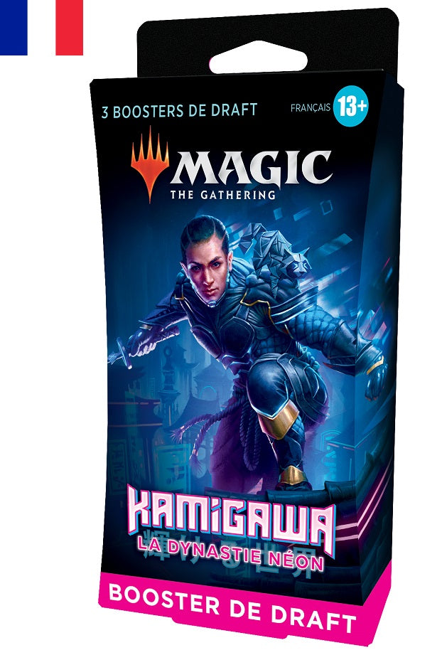 Sammelkarten - Draft 3 Boosters pack - Magic The Gathering - Kamigawa: Neon-Dynastie